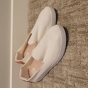 Reef White Slip-ons